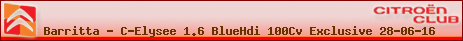 Barritta - C-Elysee 1.6 BlueHdi 100Cv Exclusive 28-06-16